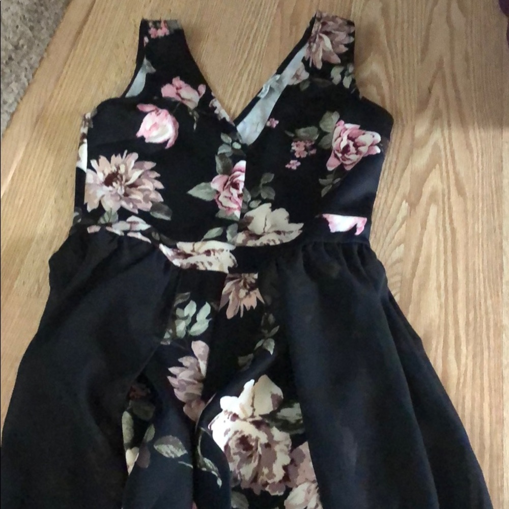 Romper with mesh cover